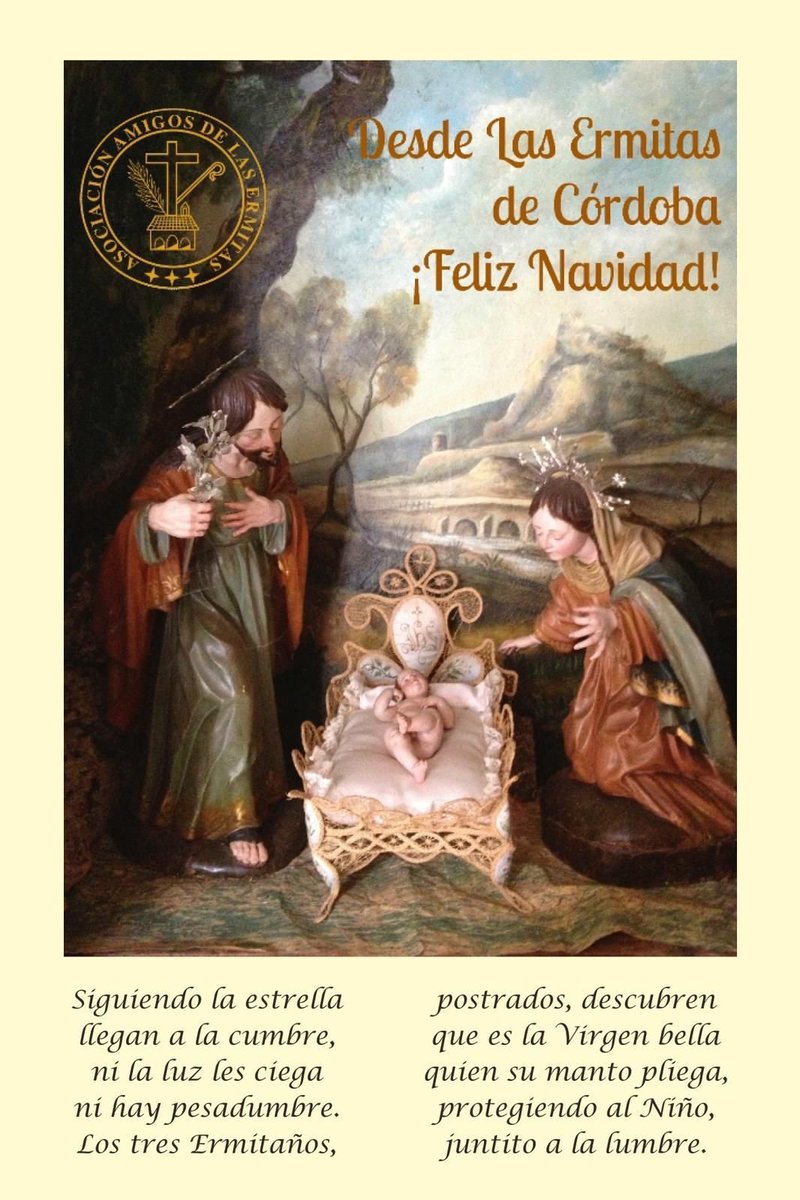 ¡La Asociación Amigos de las Ermitas os desea una Feliz Navidad!