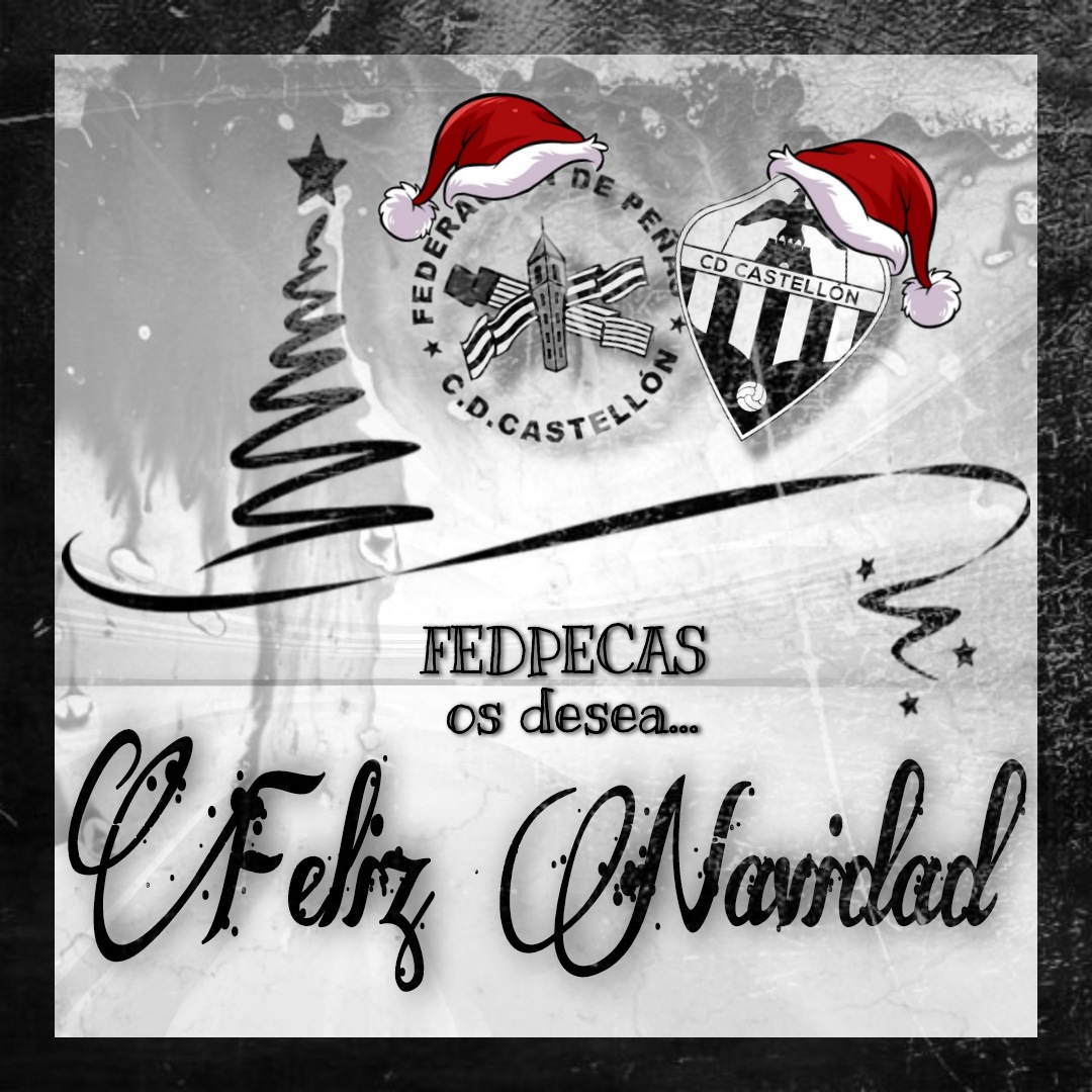 ASPECAS1922's tweet photo. 🎄 | Desde FEDPECAS os deseamos a todos los Albinegros una feliz Navidad. 

Trabajaremos duro para seguir ofreciendo lo mejor a esta afición. 

Mucha salud y buenos tiempos para todos vosotros. Ojalá podamos disfrutar de muchas alegrías al lado del @cdcastellon.

#PPO 👏🏻👏🏻👂🏻 https://t.co/4zdzzi643t