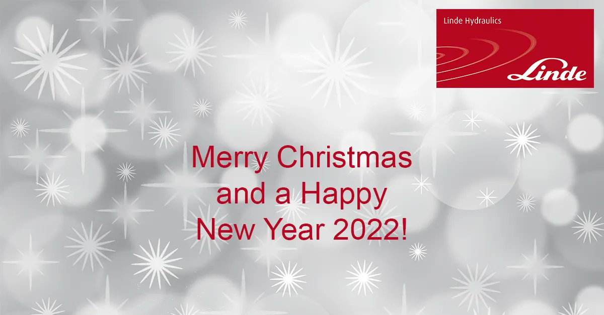 Happy Holidays from all of us at Linde Hydraulics! 🎄 ✨