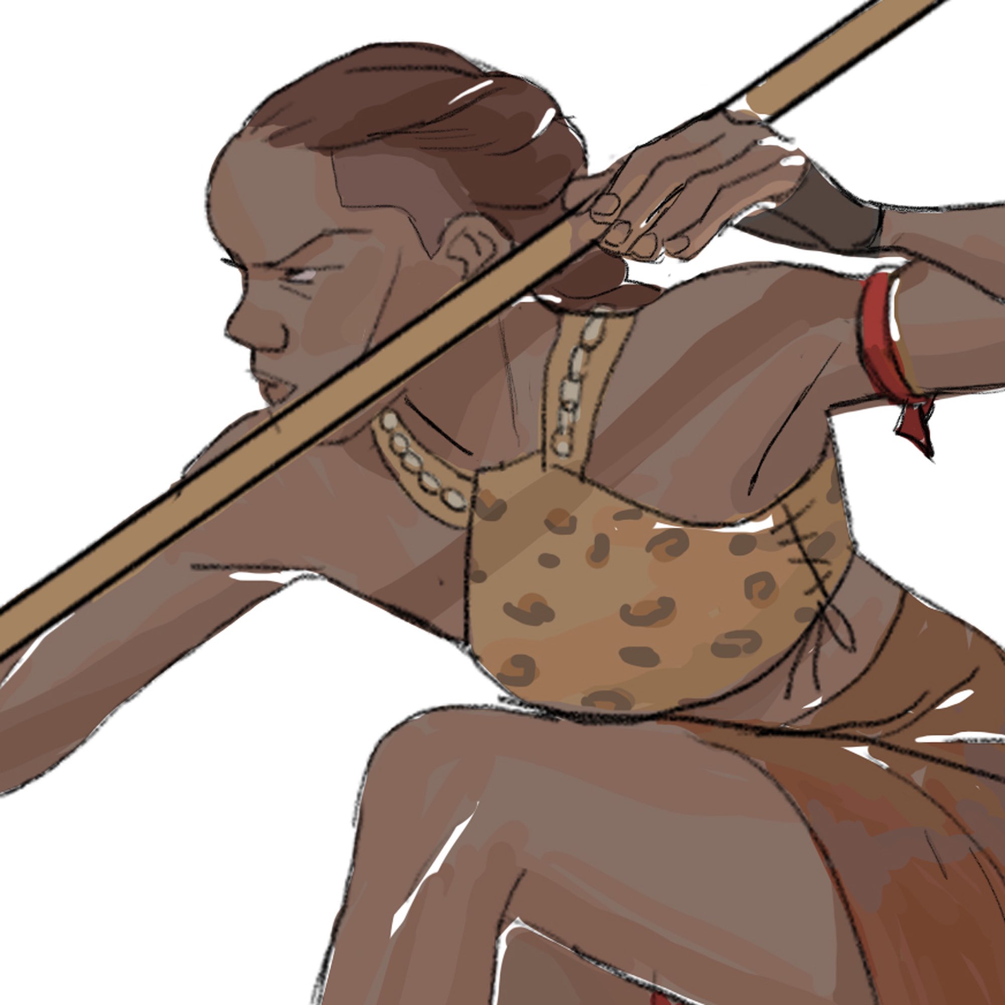 african female warrior