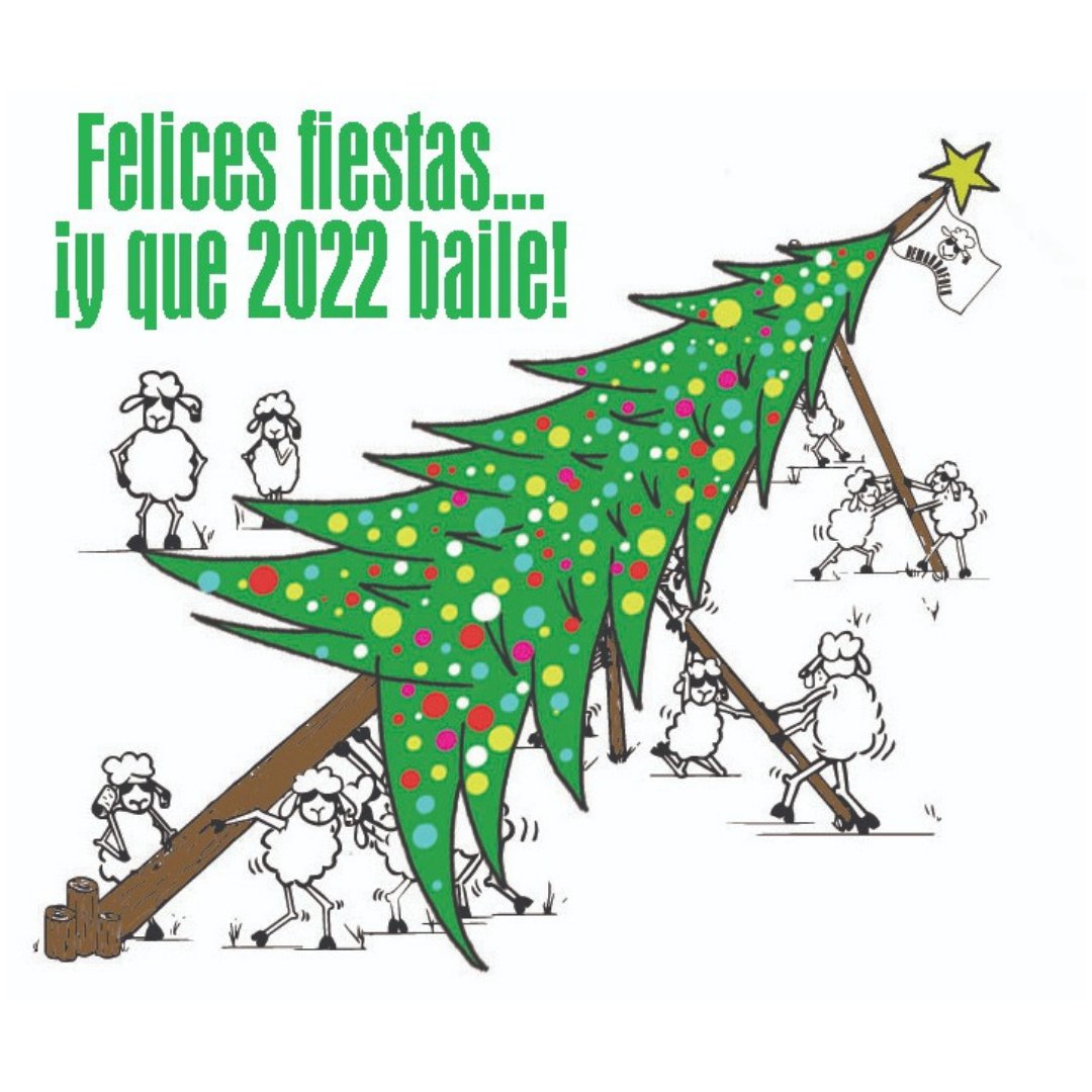 demandafolk's tweet photo. Os deseamos unas muy Felices Fiestas y que 2022 venga cargado de músicas tradicionales, bailes, naturaleza, gastronomía, sostenibilidad, tradiciones, cultura popular y revitalización de los pueblos. FELICES FIESTAS... ¡Y QUE 2022 BAILE! 🎅🎄🎁☃️ https://t.co/zMXeQ55m8w
