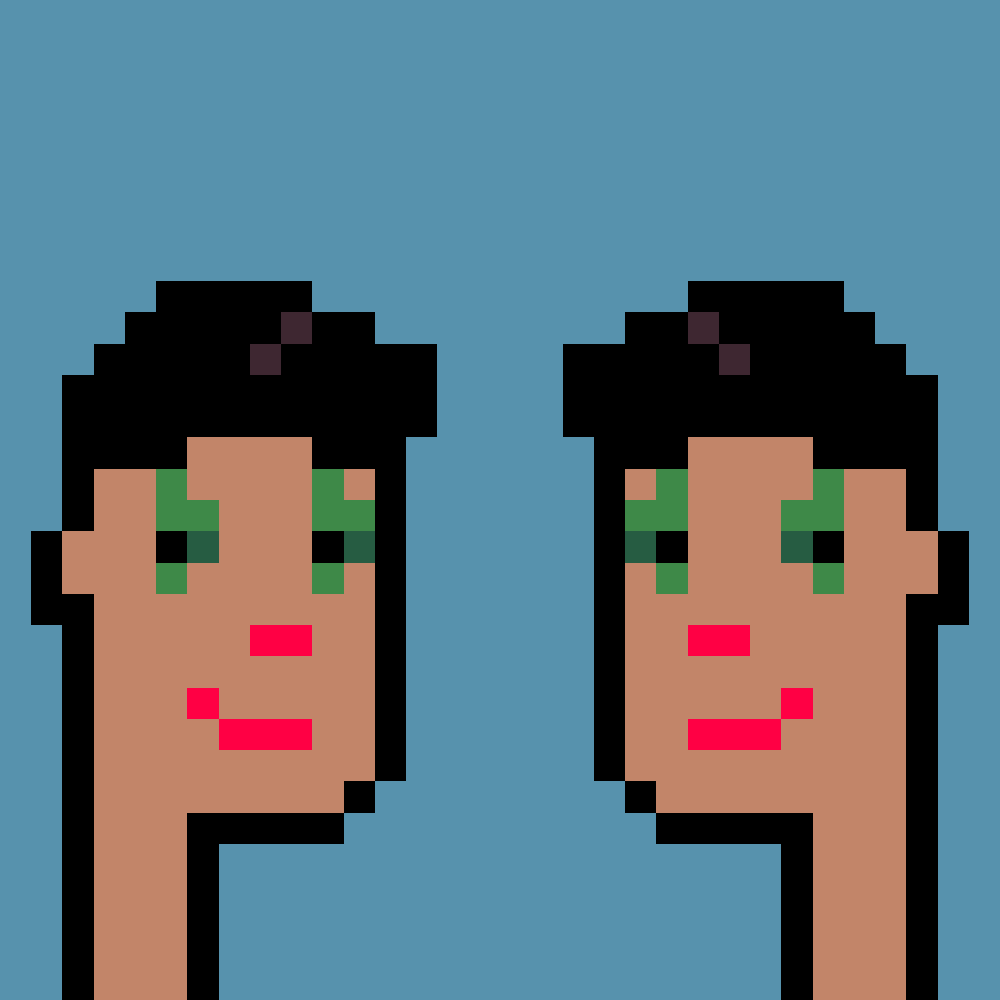 CoolTwinPunks's tweet photo. Twin punks sale just 0.015 eth https://t.co/FiUBr3KTOx