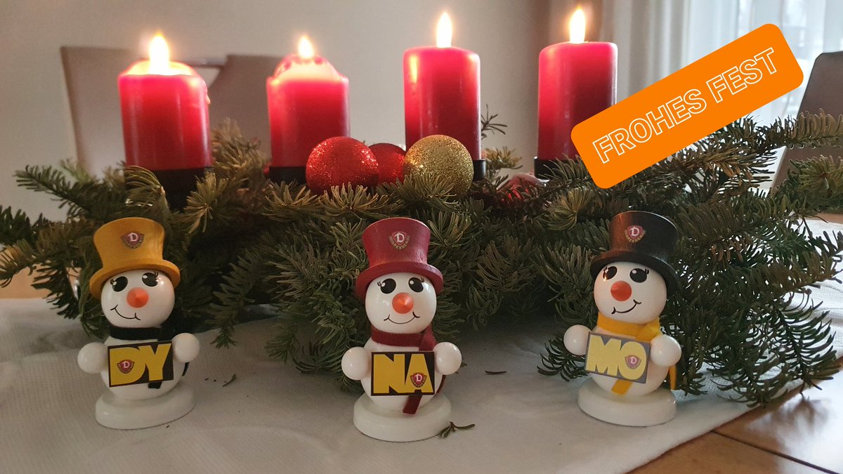 Allen ein frohes Fest gewünscht 🎄 ...haut richtig rein und bleibt dynamisch 🖤💛