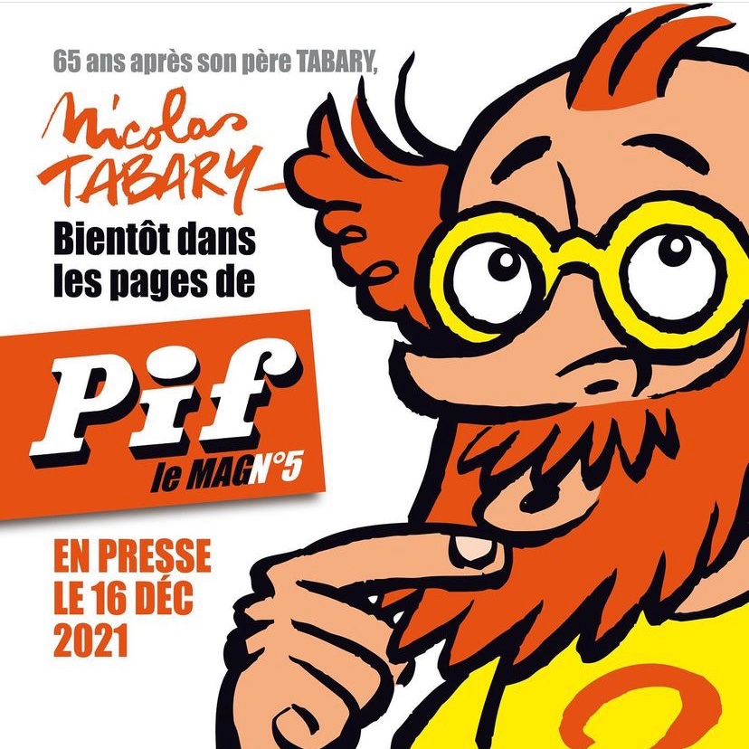 Pifofficiel's tweet photo. Et 65 ans après son père #Tabary créateur de #CorinneEtJeannot ou encore de l’ignoble #Iznogoud retrouve son fils #NicolasTabary dans une nouvelle série : Le Dessineux ‼️
Un régal😻
A découvrir au pied de ton #Sapif🌲
Et 🎄 joyeux Noël 🎅🏼 https://t.co/dit2vZdacY