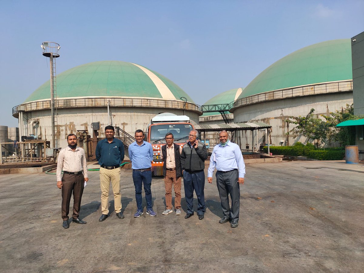 utpann_in's tweet photo. Team NDDB - Anand visited Asia's largest biogas plant #utpann https://t.co/CcLZFDwqiz