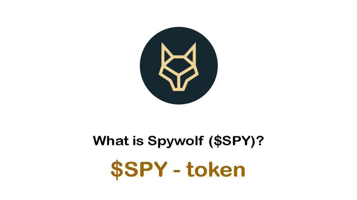 @SpyWolfNetwork @ronin_gamez @BinanceChain #SpyWolf #spy