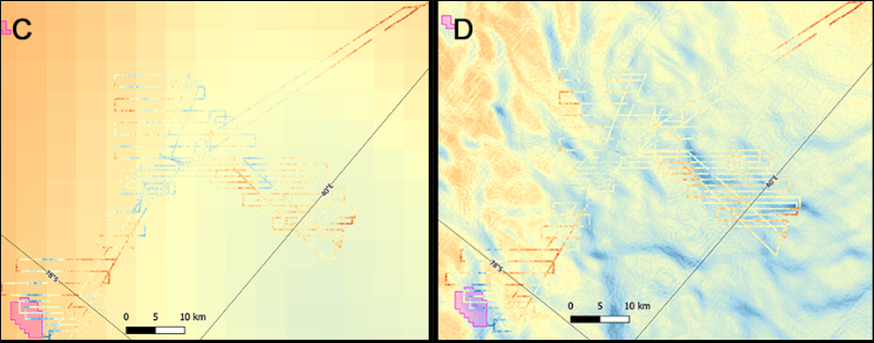 bvlieffe's tweet photo. 2 / 2 https://t.co/k28Z6rvTfl Our findings can also be used to (to be larger investigate) downscale modeled SMB in the inland plateau #Antarctica. Here a quick example with #RACMO SMB and #REMA ! @lenaertsjan @jmvanwessem @ https://t.co/8AYplJ9Hk2