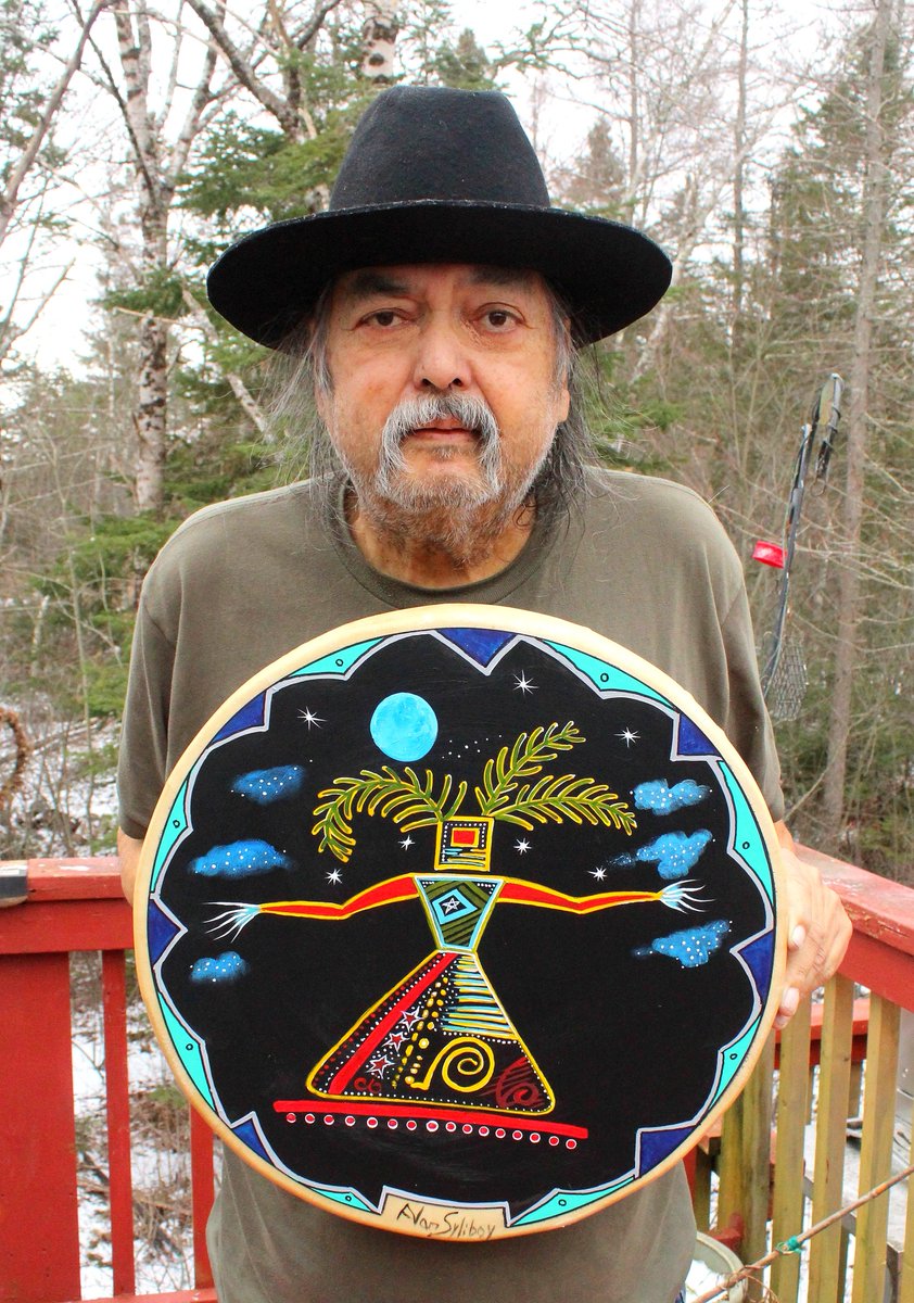 AlanSyliboy's tweet photo. The Daily Drum

Today I am featuring a  “Spirit Woman” Drum.

In Mi'kmaw tradition, women are accorded the highest respect and regard, for they are the portals through which a spirit comes to earth. 

Have a Merry Christmas. https://t.co/TmHdOJyB9M