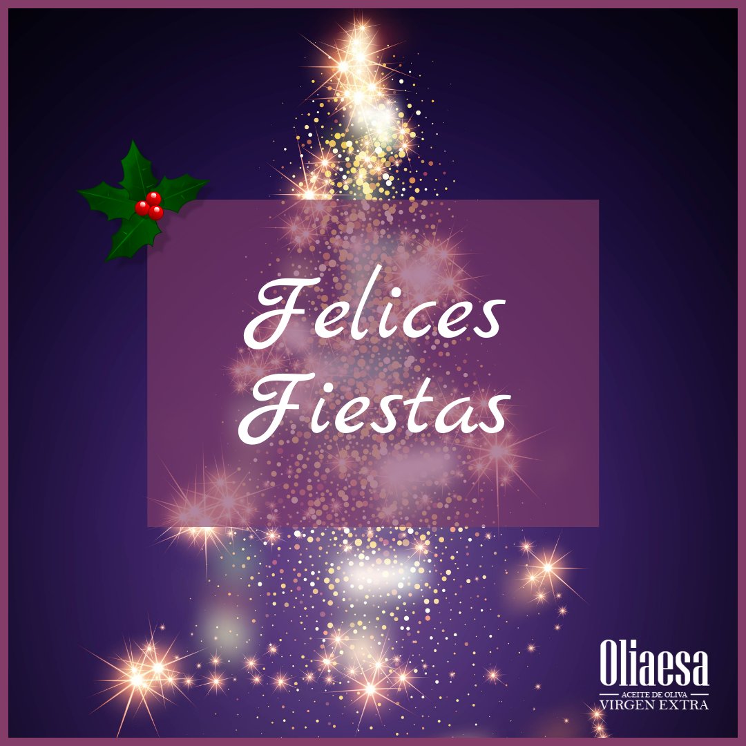 oliaesa's tweet photo. Os deseamos unas #FelicesFiestas al lado de vuestros seres queridos 💖

Que la magia de la #Navidad inunde vuestras vidas ✨

¡Gracias por acompañarnos!🙏

#ArtesanosDelAOVE #ElFavoritoDeTuMesa #AOVE #OliaesaEsCalidad #Jaén https://t.co/IAWEvNl9l4