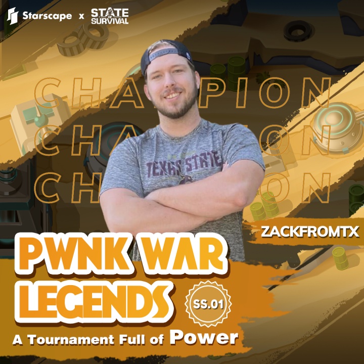 Starscapelive's tweet photo. 🏆Pwnk War Legends Champion - ZackfromTX!

Thanks to all the streamers and players who participated in this tournament. All our top 8 teams will have some SoS hoodies and hats quotas the streamers could send out.
🎄Stay tuned to our Christmas GIVEAWAY On Instagram! https://t.co/HdyjFtT66Q