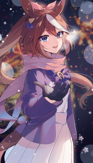 #ウマ娘  #ウマ娘プリティダービー 

テイオー、メリークリスマス......! 