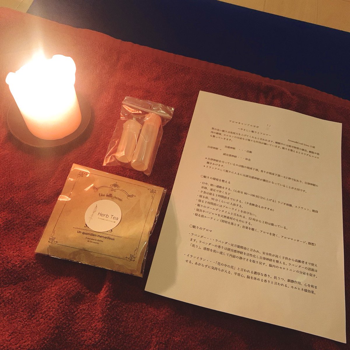 karadakitchen's tweet photo. 昨日のキャンドルヨガ🕯
セルフオイルマッサージに参加しました!
自分はマンダリンが一番好きでした。笑
やっぱ空間は癒しでしたね〜☺️
来年はたくさんの人参加してくださーい!
#キャンドルヨガ #セルフオイルマッサージ
#キャンドル #あかり屋 #tackar #KAORINOWA #kinu小屋 https://t.co/R78VMexy2I