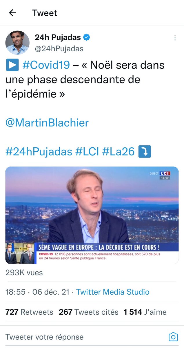 Evidencebbh's tweet photo. Blachier n'est pas un clown.
Les clowns, c'est ceux qui l'invitent encore sur leur plateau. https://t.co/Ov6W3OSInw