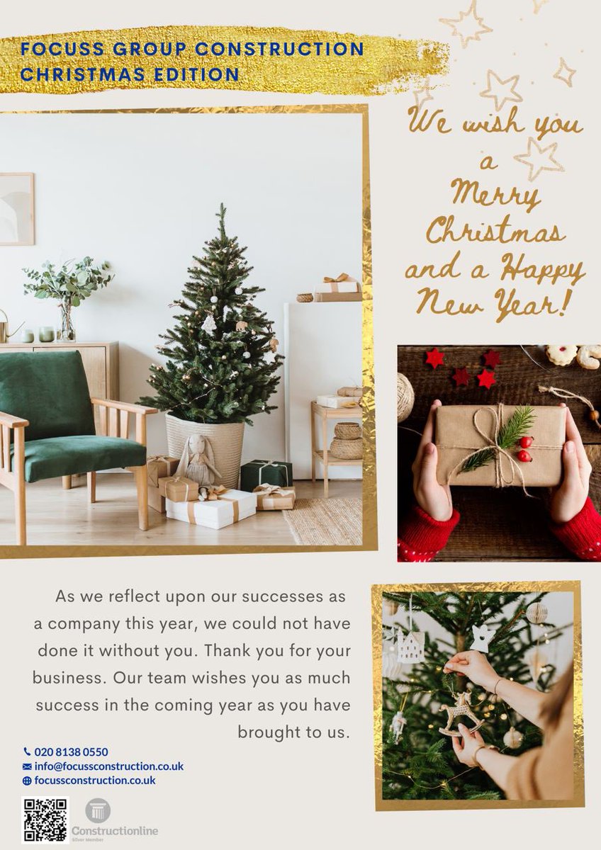 FocussGroup's tweet photo. Happy Holidays and a joyful New Year!
#Christmas2021 #holidayseason https://t.co/X65jDqjqVu