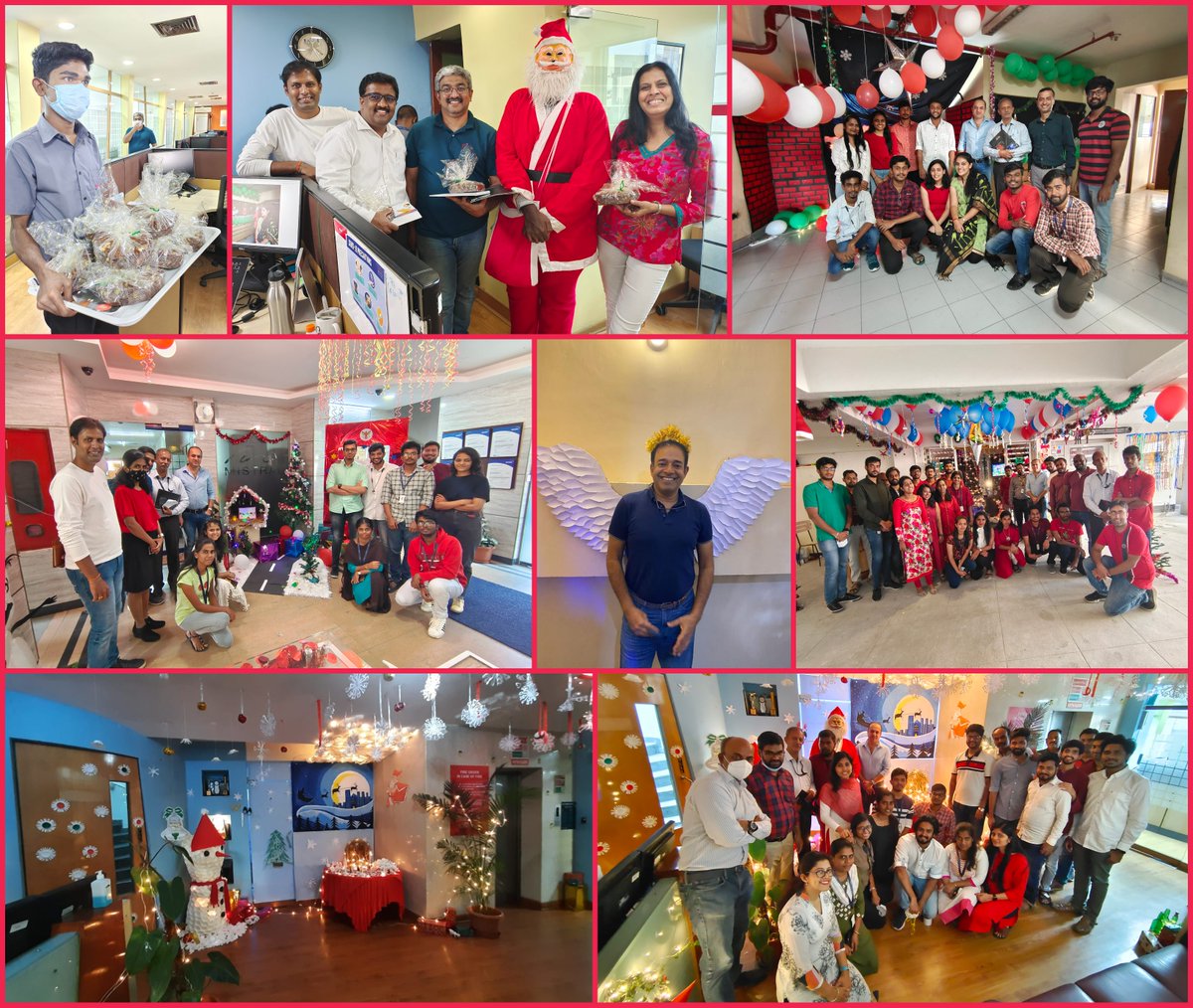 MistralSoln's tweet photo. #Mistralites celebrated #Christmas this year with a lot of fun and frills. A glimpse of #floordecoration contests, gift exchanges, #SecretSanta, and more.
#MistralSolutions #MerryChristmas #ChristmasCelebrations https://t.co/9dWljd1V8U