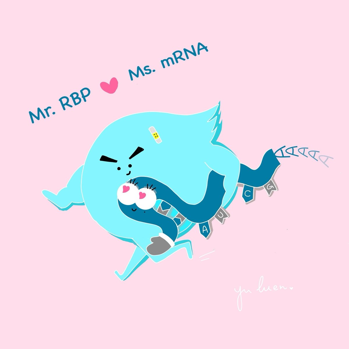 TsyLab's tweet image. It is a latest story about how Mr. RBP save the beauty♡

Follow us to know more interesting plot!

#MobileMessagerRNA
#RNABindingProtein