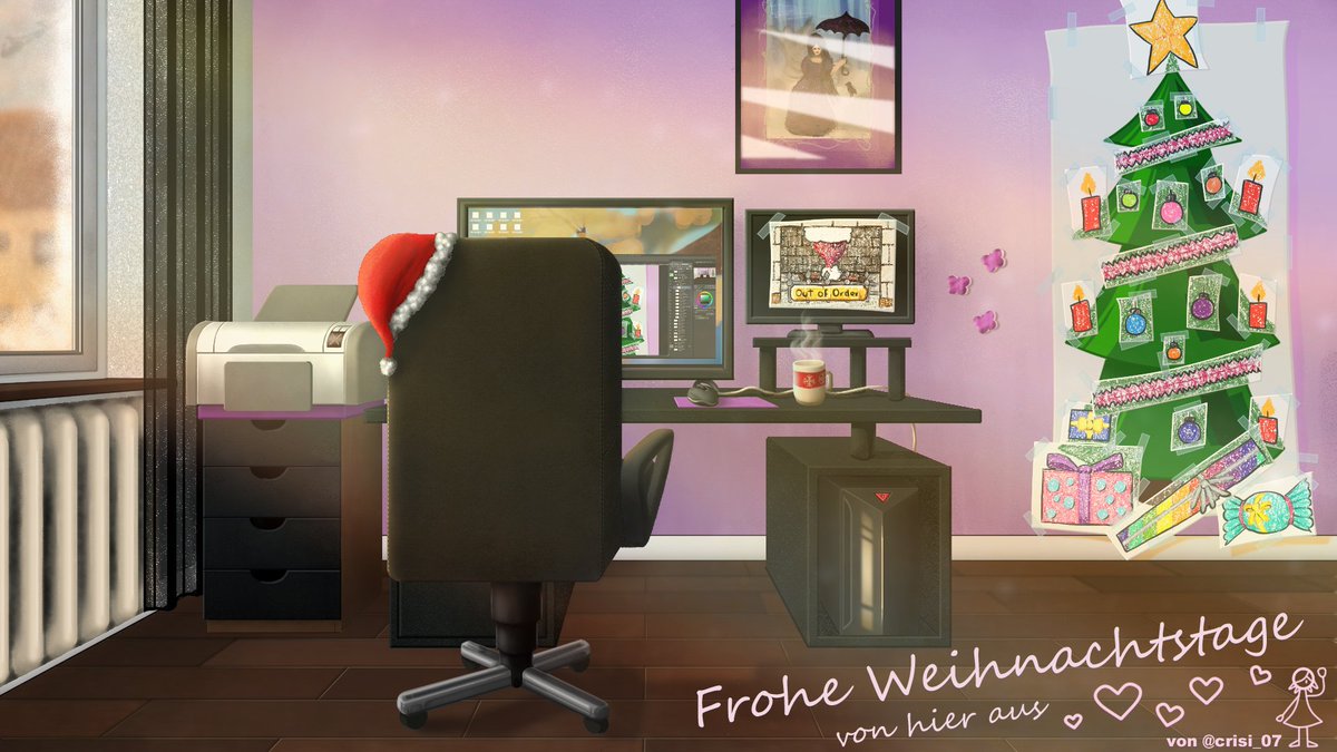 Crisi_07's tweet photo. Wünsche allen schöne Weihnachtstage :D https://t.co/Yx3oVESxbP