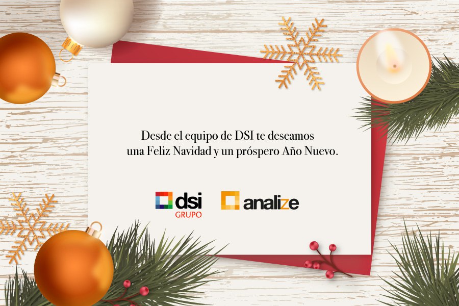 analize's tweet photo. Desde el equipo de DSI te deseamos una feliz navidad y un próspero año nuevo. 🎄🥂 https://t.co/K2kQMj6KNh
