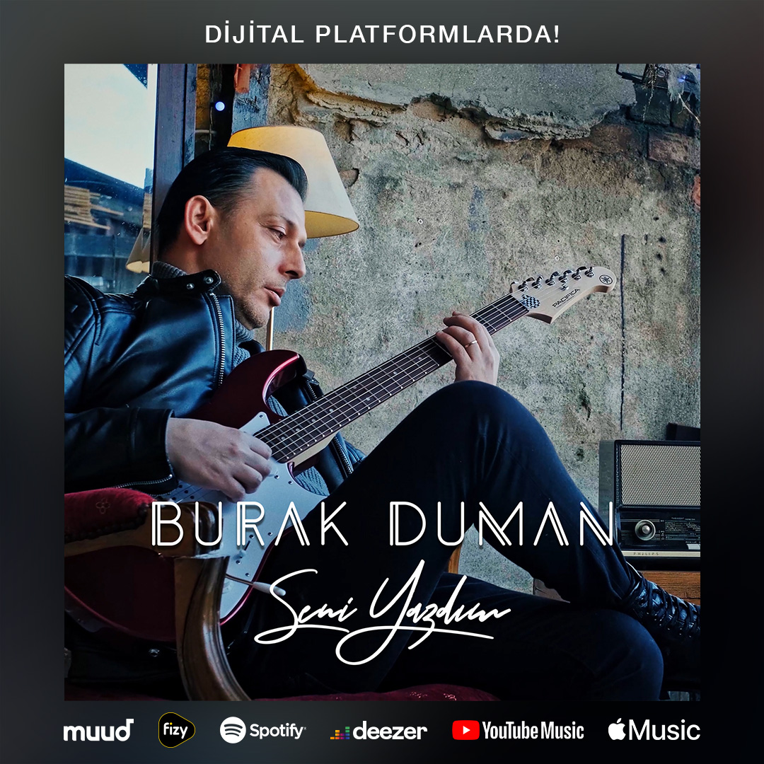 avrupamuzik's tweet photo. Burak Duman #SeniYazdım yayında.

Muud: https://t.co/W4eyhujLyr
Spotify: https://t.co/griq8VkhCn
Apple Music: https://t.co/ZUp3MppI5H
fizy: https://t.co/6yvmyLHltI
Deezer: https://t.co/SD1xq199by
Youtube Music: https://t.co/F3CdrGYZkU https://t.co/erpL9SizQb