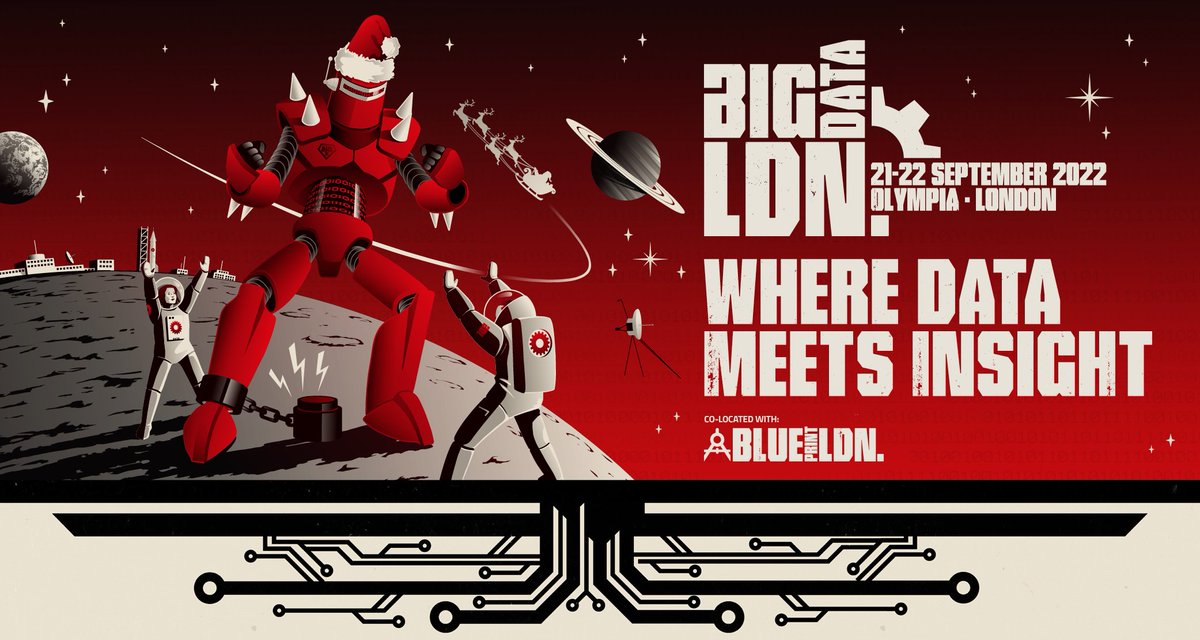 Merry Christmas and Happy New Year from everyone at #BigDataLDN.

Have a lovely festive break, see you in 2022! 🎄

>2022 Event Dates: 21-22 September, @olympia_london