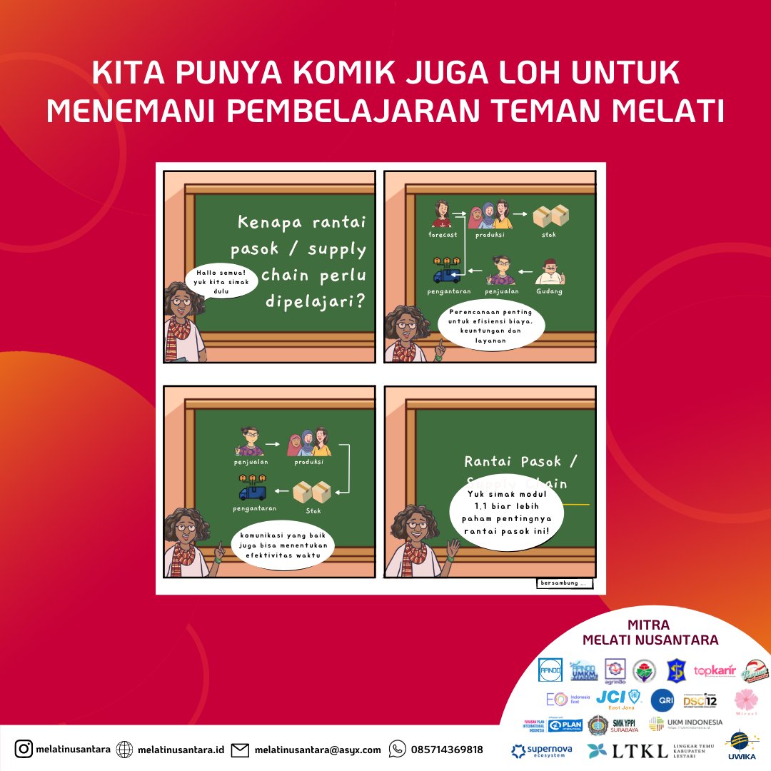 temanMELATI's tweet photo. Dari program ini kita juga memberikan pembelajaran melalui komik komik yang ada setiap minggu! https://t.co/RQbKQo2NaX