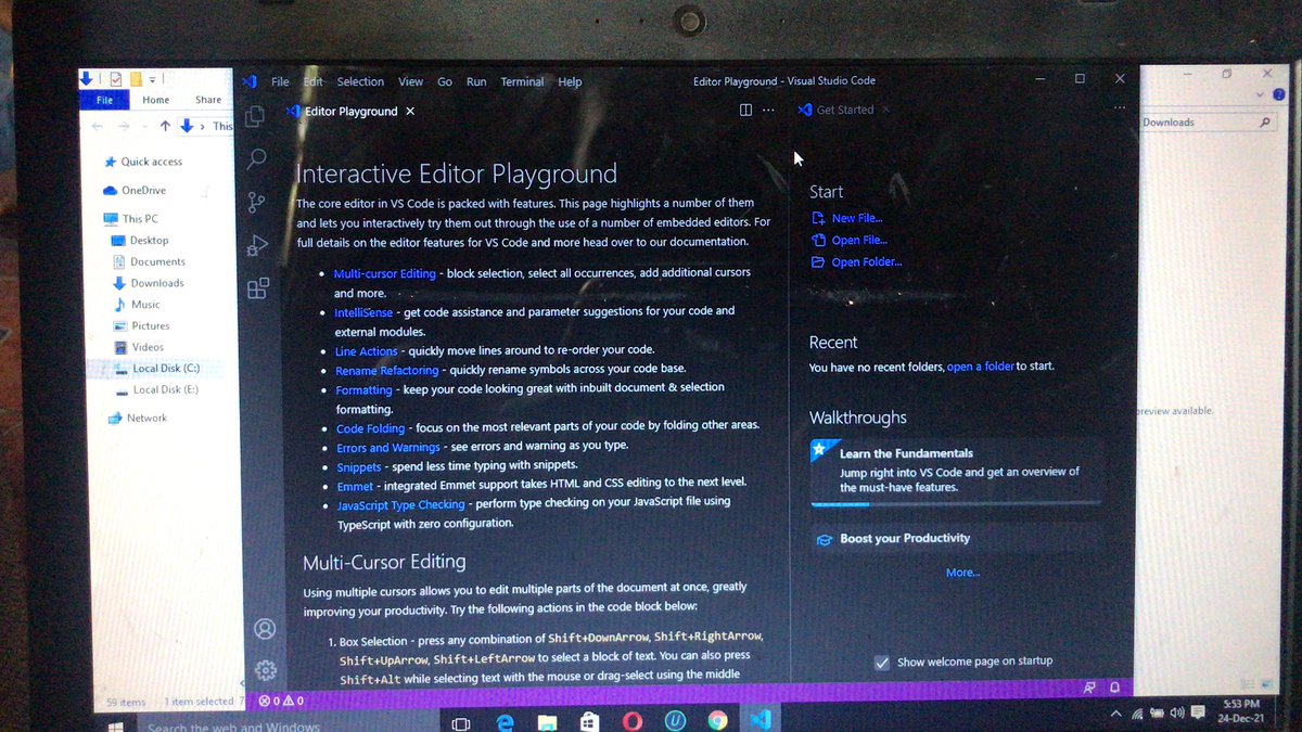 opeoba3's tweet photo. @chizom_ Am I in the right part? #codeWithChizom #codeWithCodeHub https://t.co/jduc546d7d