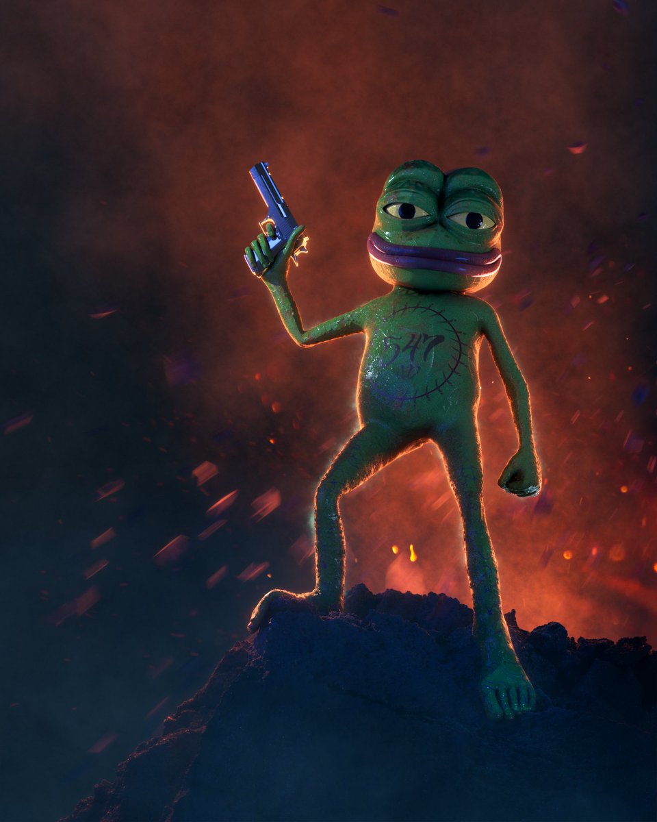 #547 - Dangerous Pepe

foundation.app/@brgxgn0/~/123…

1/1
0.7777 $eth

The most dangerous! The most intimidating! Who will stop him?

I just listed  for sale on 
@withFND

#nftart #NFTCommunity #NFTartist #FrogFam