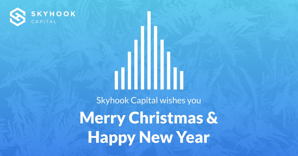 SkyhookCapital's tweet photo. Skyhook Capital wishes you Marry Christmas &amp; Happy New Year! 

#blockchain #investment #digitalassets #digitalsecurities #wealthmanagement #fintech #financial #Christmas #NewYear2022 #HappyNewYear https://t.co/WOoZ0Hvy2X