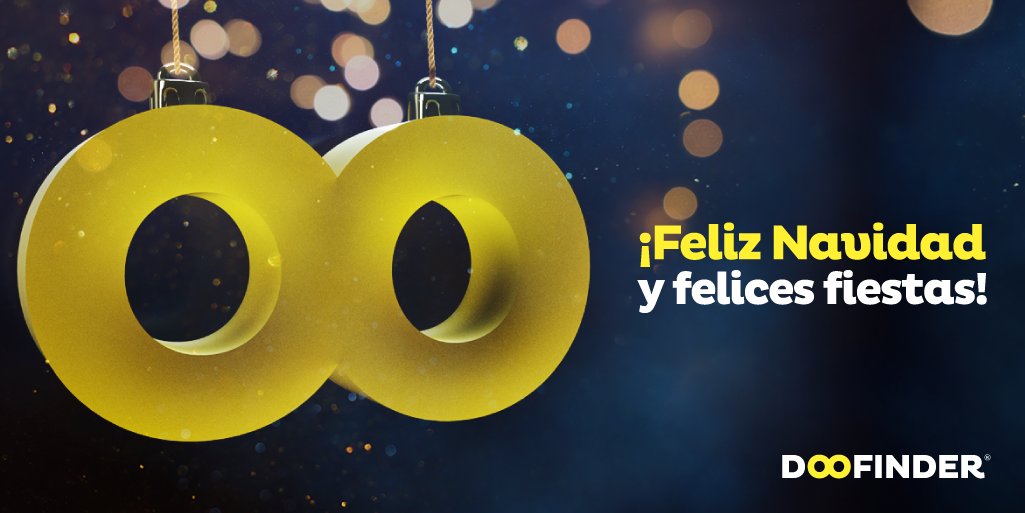 De parte de toda la familia Doofinder, ¡os deseamos una feliz Navidad! 🎄 ✨ 🎅