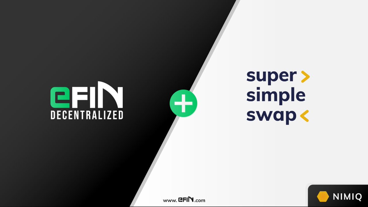 efinexchange's tweet photo. CHRISTMAS PRESENT🎁🎄

We are proud to announce our collaboration with https://t.co/M5jTDQnjDi 🔥

eFIN DEX will be the first #DEX with a fiat on/off ramp. The first version will be EUR <--> BTC. 

This collaboration is powered by @Nimiq ! Stay tuned for Q1

#BTC #eFIN #NIM #DeFi https://t.co/qhGagxOjbs