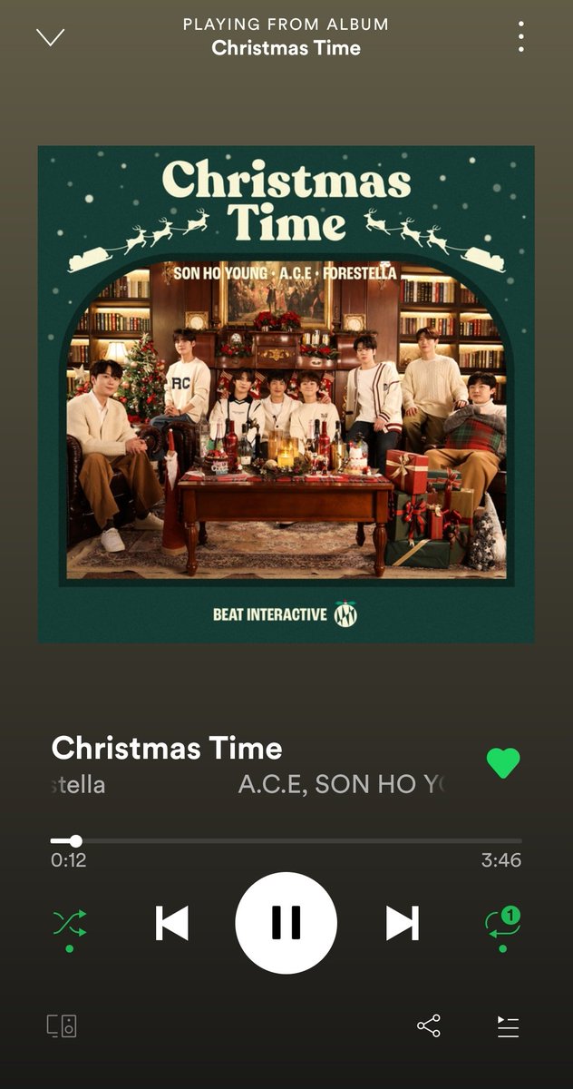 Acelovingchoice's tweet photo. I don't really celebrate holidays but it's such a beautiful song ๐
Thank you Beat. The best vocals and happy vibe ๐
I'd recommend to everyone!
@coco_ChoiACE @marie8_shoes
#ChristmasTime #Christmas_Time #ACE #ChristmasSongRecommend #ChristmasCarroll #BeatIneractive #BitEvent https://t.co/9AAG2CCy71