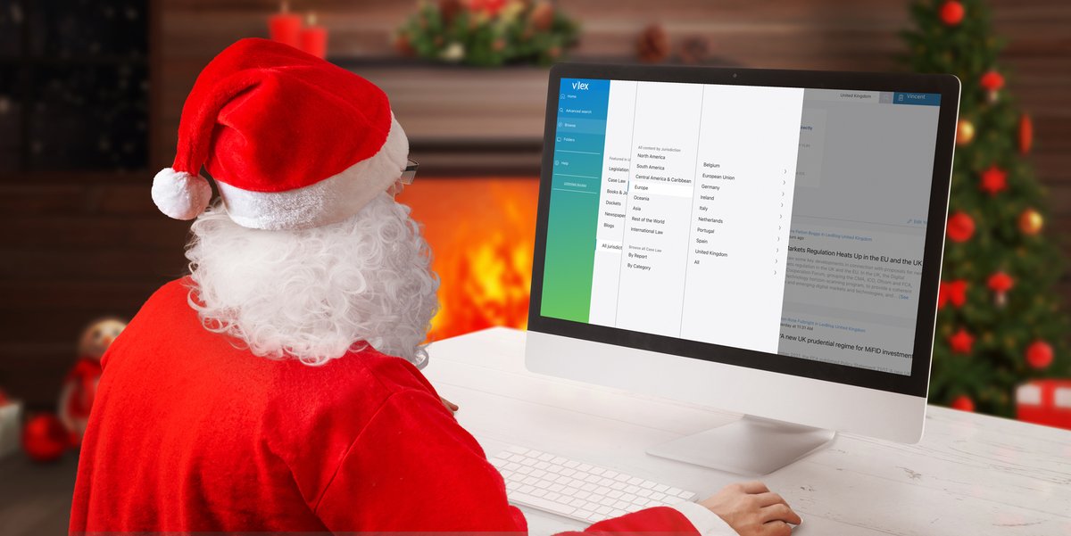vlex's tweet image. The @vLex team would like to wish everyone a very merry Christmas, and an extremely happy New Year. We hope you enjoy spending time with loved ones this year. 🎄