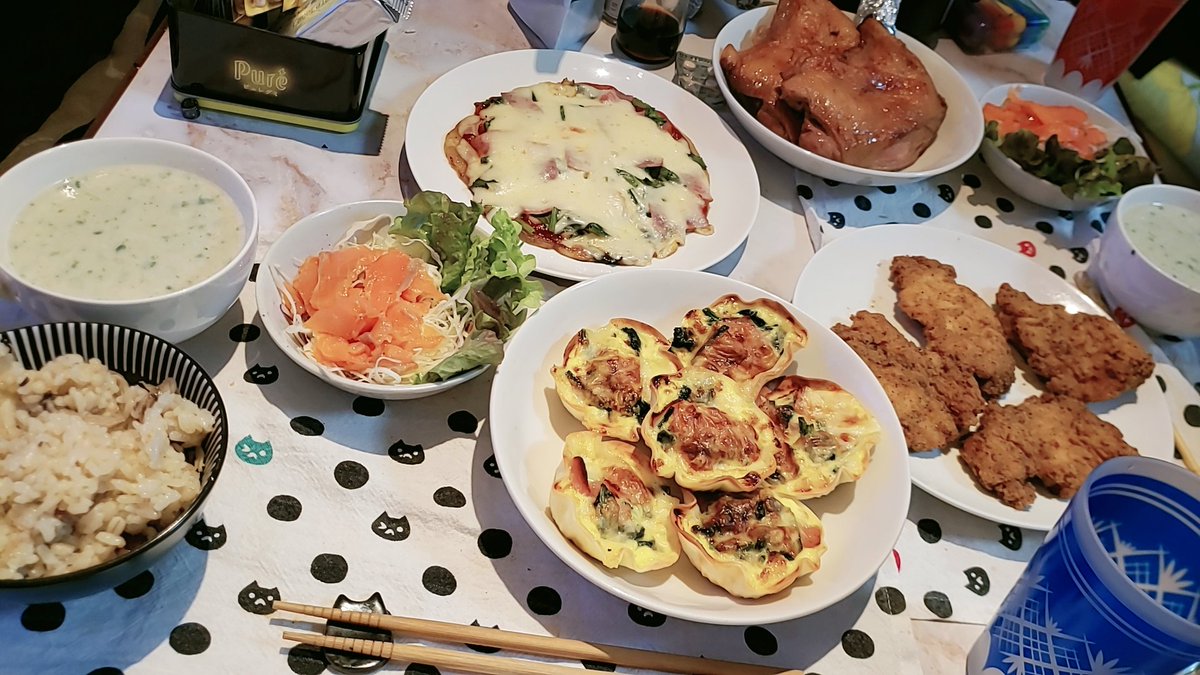 Liwon_7's tweet photo. りなが超豪華な晩御飯作ってくれた！
めっちゃ嬉しい😊 https://t.co/4ZP2g1UyDk