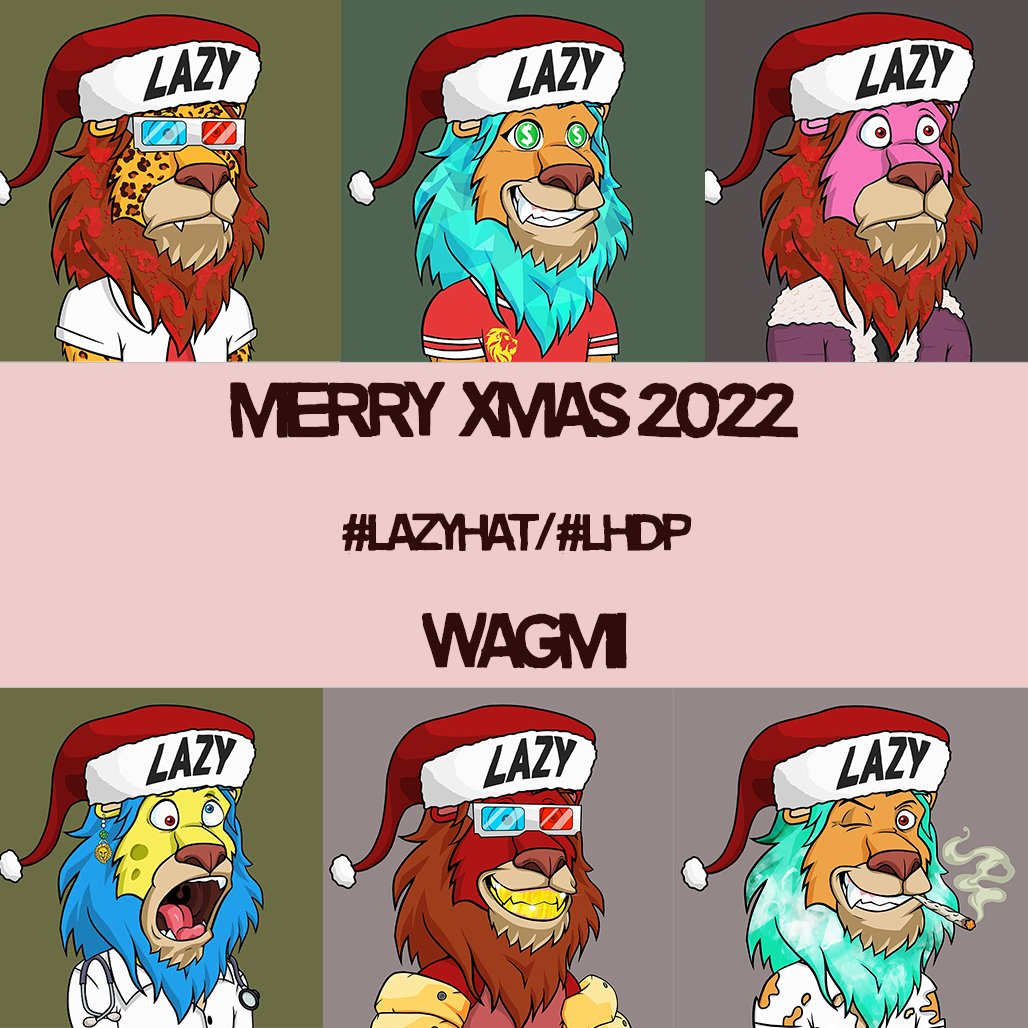 bearisheep's tweet photo. 2021 has been an amazing journey and we are just getting started! Chapter 2.0 is starting #LHPD
I wish you all the best time with the family & happy Christmas ! β₯οΈπ
Take care of each other, be safe & healthy!
#LHDP #Lazyhat #nfts #nft2print #nft #WAGMI https://t.co/1FjUq2Llvh