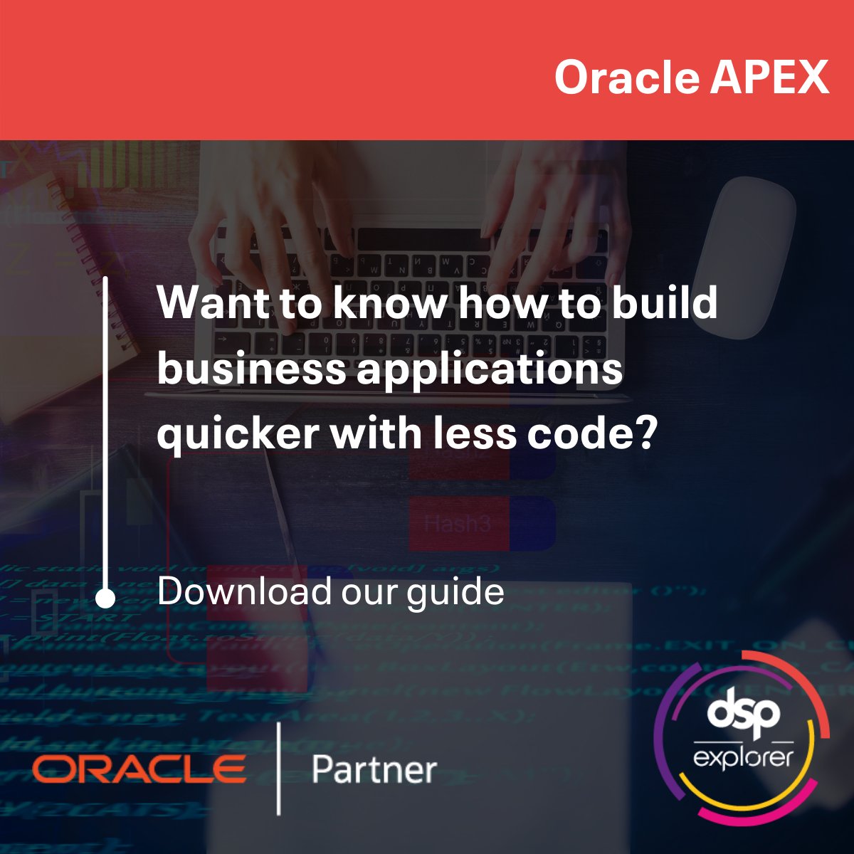 dsp_uk's tweet photo. From designing new data structures to visualising data, APEX allows us to develop apps quickly and get from concept to a working prototype in record time. Download our guide to building apps faster with less code? ⬇️
https://t.co/FPANv6liSi

#orclapex #oracleapex #LowCode #apex https://t.co/6taZT9loiJ