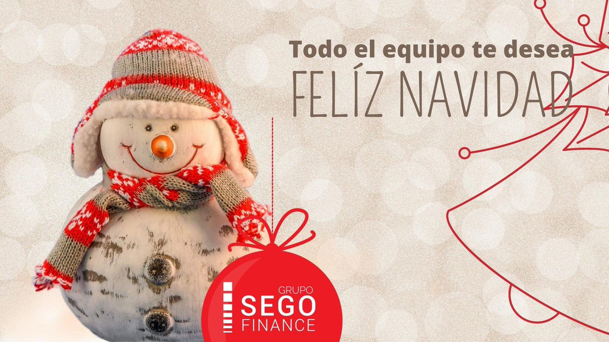 fintup's tweet photo. Desde el Grupo SegoFinance os deseamos a tod@s que tengáis unas 
🎉¡Felices Fiestas!🎉 https://t.co/409PozygwG