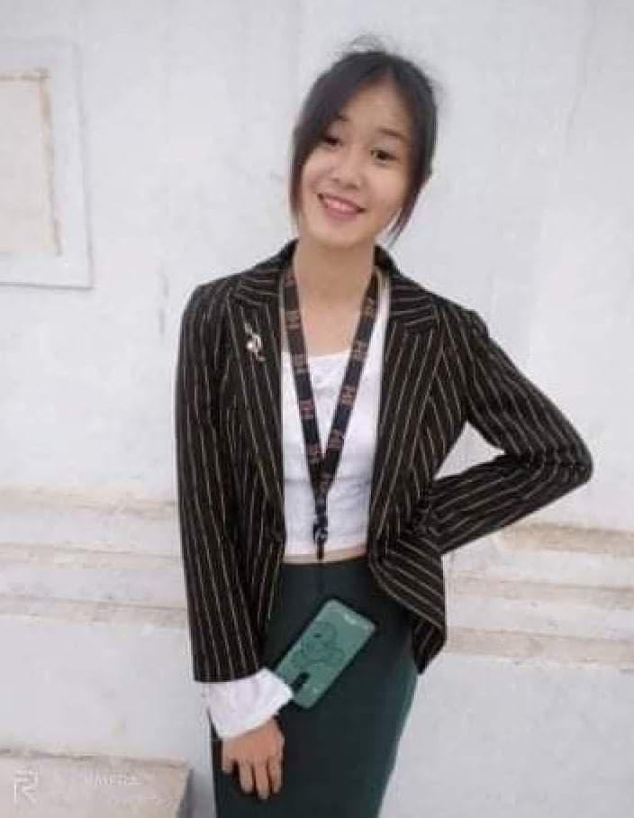 NannMonYi, 9th grade student, from HeLone Village, Mohnyin Tsp, Kachin State was abducted by Military Council on pretext of being a PDF member on Oct 2.  #Australia_StopEngagingWithTerrorists #Dec24Coup #WhatsHappeningInMyanmar