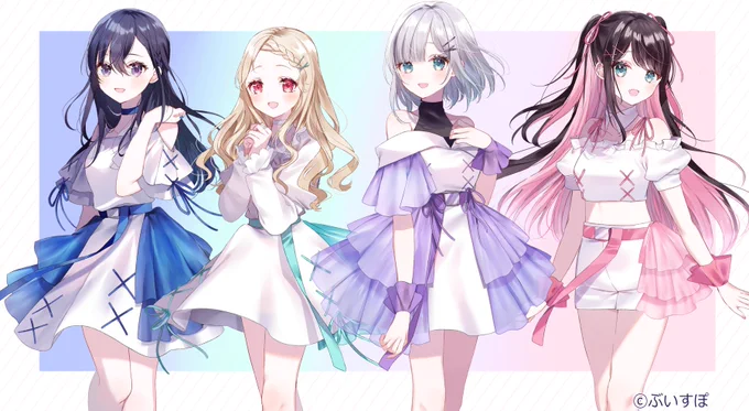ぶいすぽっ!さんの『Blessing』歌ってみた動画で12人のイラストを描かせていただきました!いつも応援して下さるリスナーさん達に感謝しかないです!ぜひたくさん聴いてください🎄🎄

https://t.co/zamEq2gEJG 