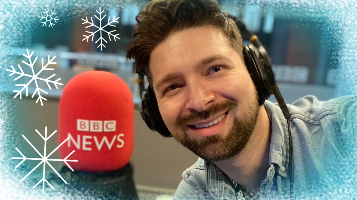 Chris Fox in a radio studio