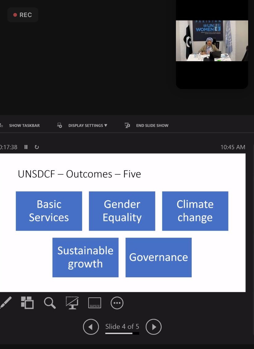 PunjabSDGsUnit's tweet photo. #UNDPinPakistan's @PunjabSDGsUnit with provincial stakeholders participated in the Provincial Validation Meeting, organized by @UNinPak RCO on #UNSDF 2023-27-Outcome 2: #GenderEquality and #WomenEmpowerment.
#GlobalGoals #Agenda2030 #LeaveNoOneBehind https://t.co/ApS2eIsv5k