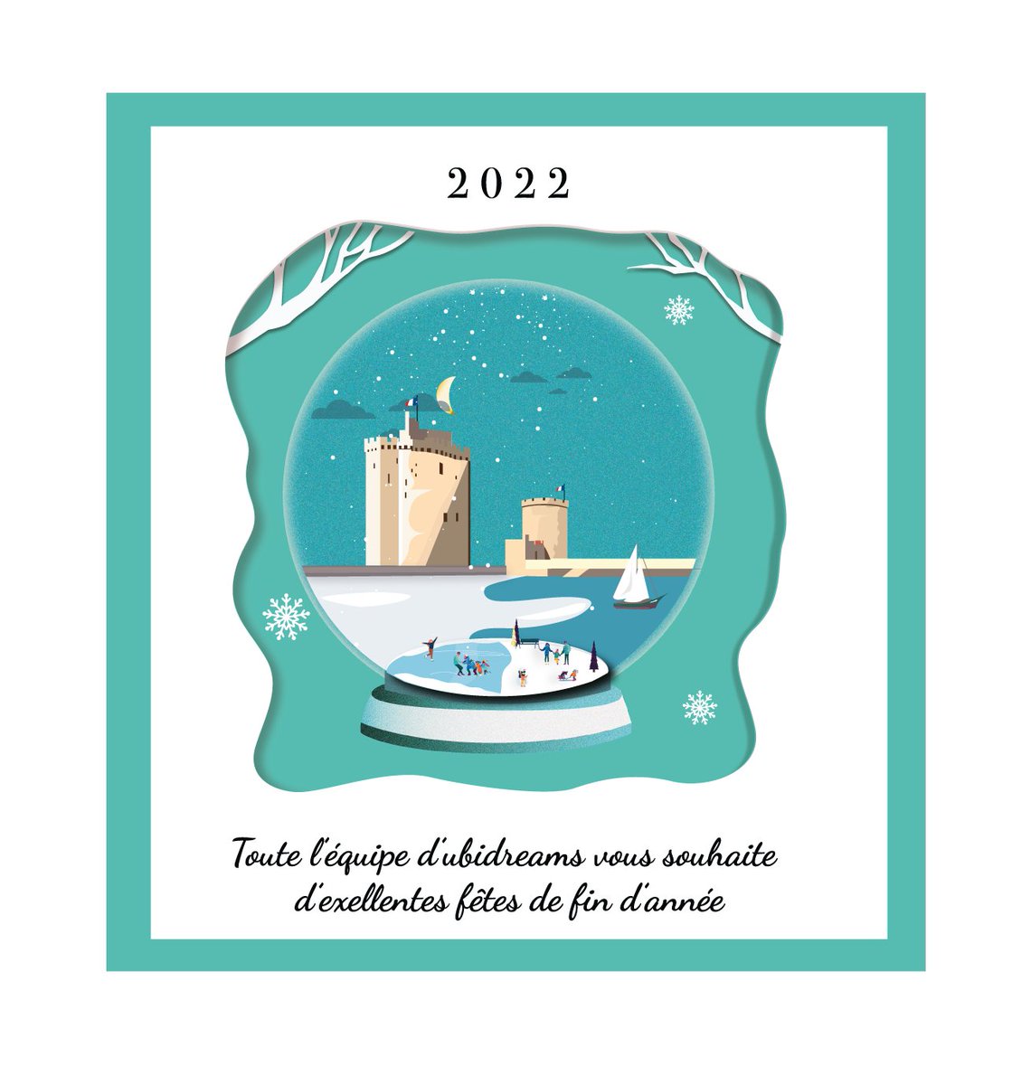 ubidreams's tweet photo. En route vers de nouveaux horizons !
L'année 2021 se termine sur une bonne performance malgré le contexte délicat, nous espérons que 2022 sera aussi prospère.
Que les idées d'aujourd'hui fassent les succès de demain !

Bonnes fêtes et meilleurs voeux ! https://t.co/ecWCHiigIM