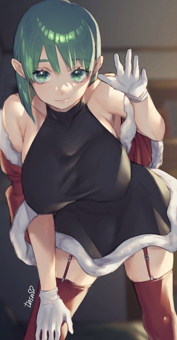 いい子にしてれば黒ぴちインナーサンタさんが来るって本当ですか?メリークリスマス🎅 