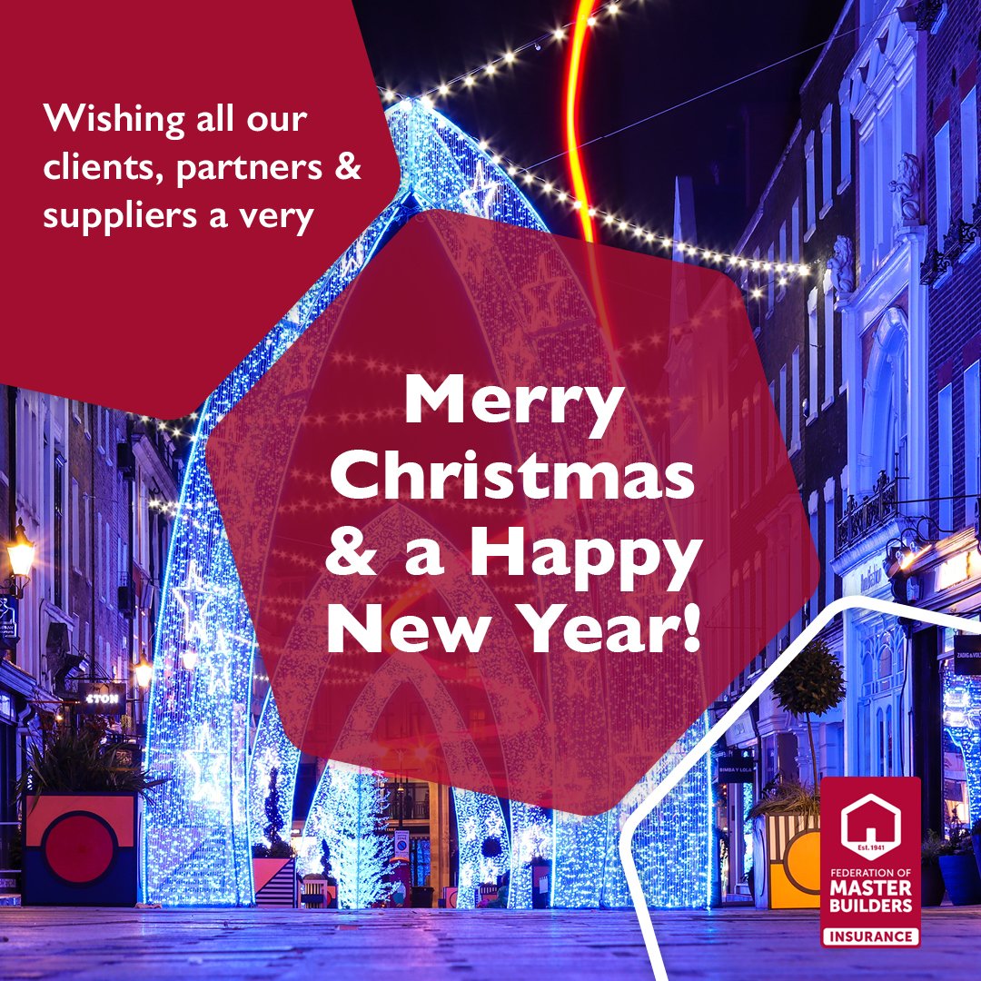 FMBInsurance's tweet photo. Have a wonderful Christmas! We’ll be back on Tuesday 4th Jan.

#FMB #FMBInsurance #Christmas #UKBuilders #BuildersInsurance #BuilderCommunity https://t.co/GDGXHL4n4X