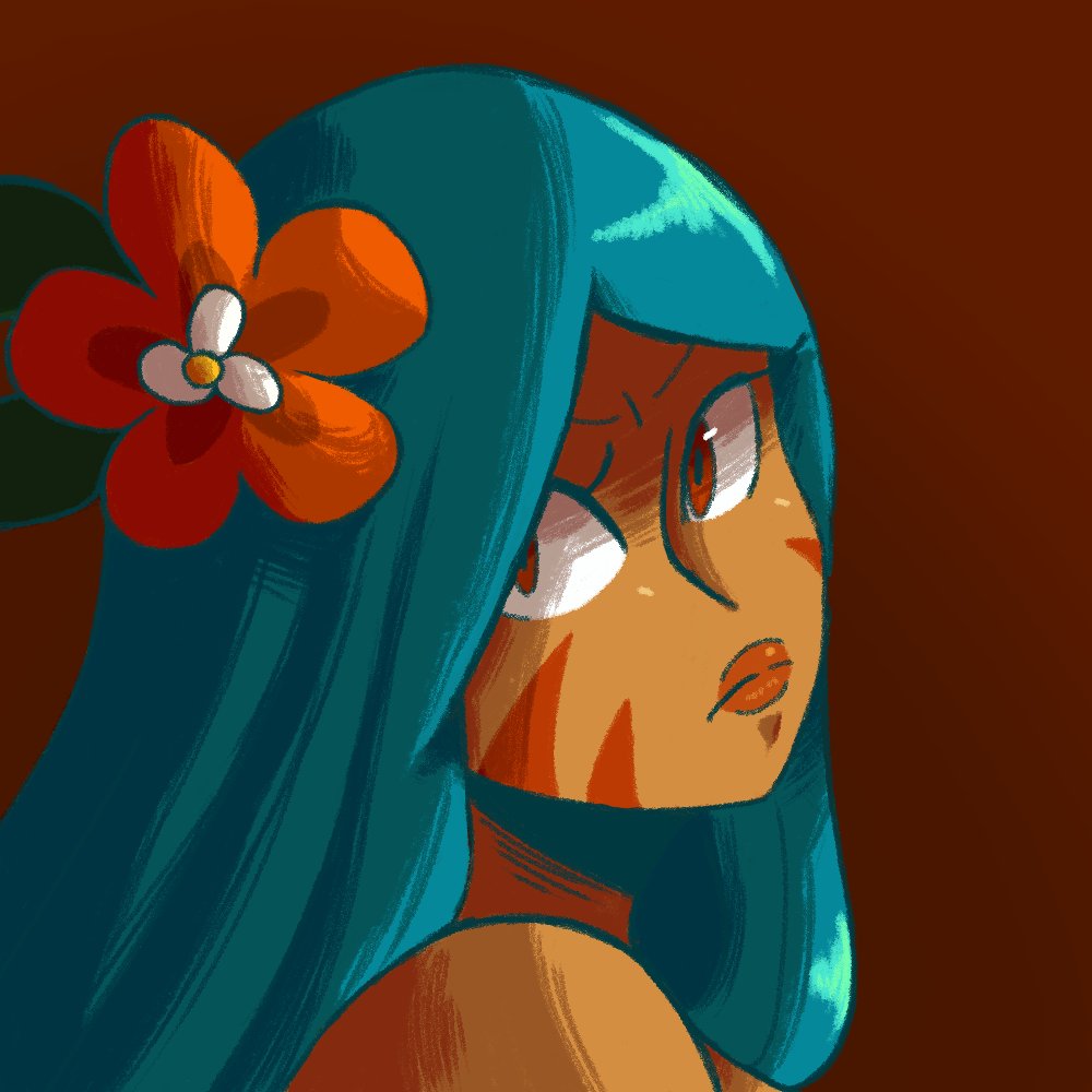 melodistically's tweet photo. Tiger Lily Cookie for @_mintea_draws !

She was a lot of fun to draw. https://t.co/FojumIWKkq