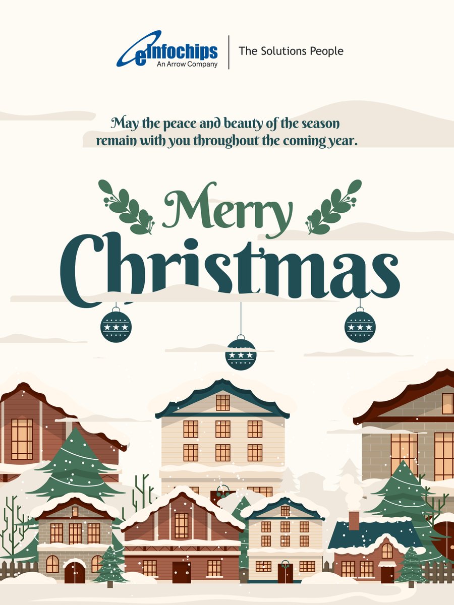 einfochipsltd's tweet photo. #IgnitedToInspire Joy
‘Tis the season to #ShareTheJoy and celebrate the end of the year with your family and friends. @einfochipsltd wishes you and your loved ones a Merry Christmas.
May you have a memorable #Christmas today and all the coming years.
#MerryChristmas #chipmate https://t.co/XrbbqoP2uM