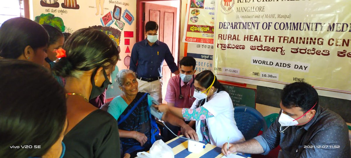 cmkmcmlr's tweet photo. World AIDS Day-2021 was observed by the Department of Community Medicine on 07/12/2021 through an awareness talk at Kathalsar Anganawadi, Paduperara, Kateel.@DrBUnnikrishnan @animeshjain1 @KMC_Mangalore @RameshHolla @drdarshanbb @ashokshenoyk @RadiologyRai @GattyNIthin https://t.co/dp1JSCYNb1