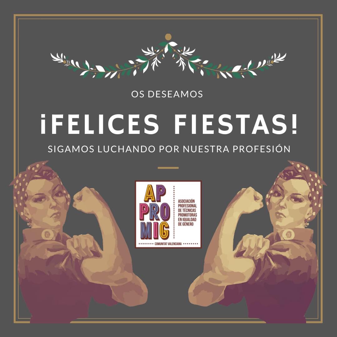 AppromigCV's tweet photo. Desde Asociación Profesional de Técnicas Promotoras en Igualdad de Género de la Comunidad Valenciana, os deseamos : https://t.co/1XUPpQtK3b