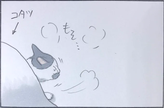 『コタツからの脱出』 