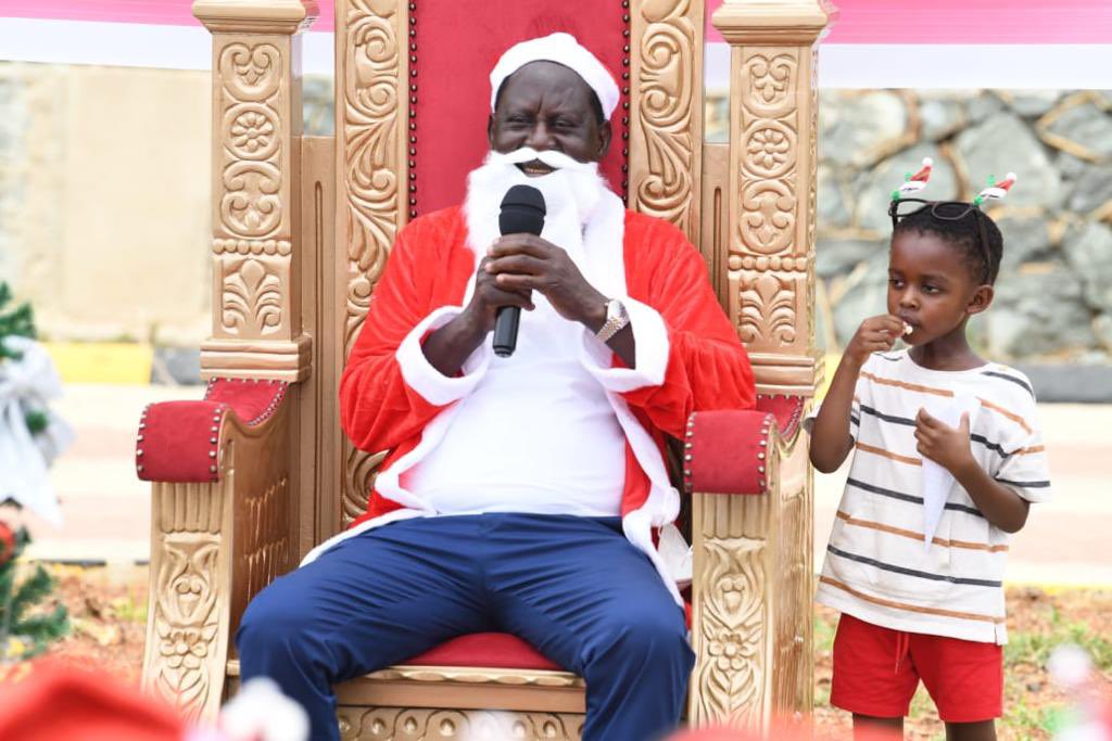 RailaOdinga's tweet photo. Ho! Ho! Ho! Merry Christmas! 

Today #BabaClaus hosted a Christmas fun day at my Kisumu home for my children from different children’s homes, and boy, did we have a lot of fun! 

Merry Christmas and happy holidays! https://t.co/PHBlads5wD