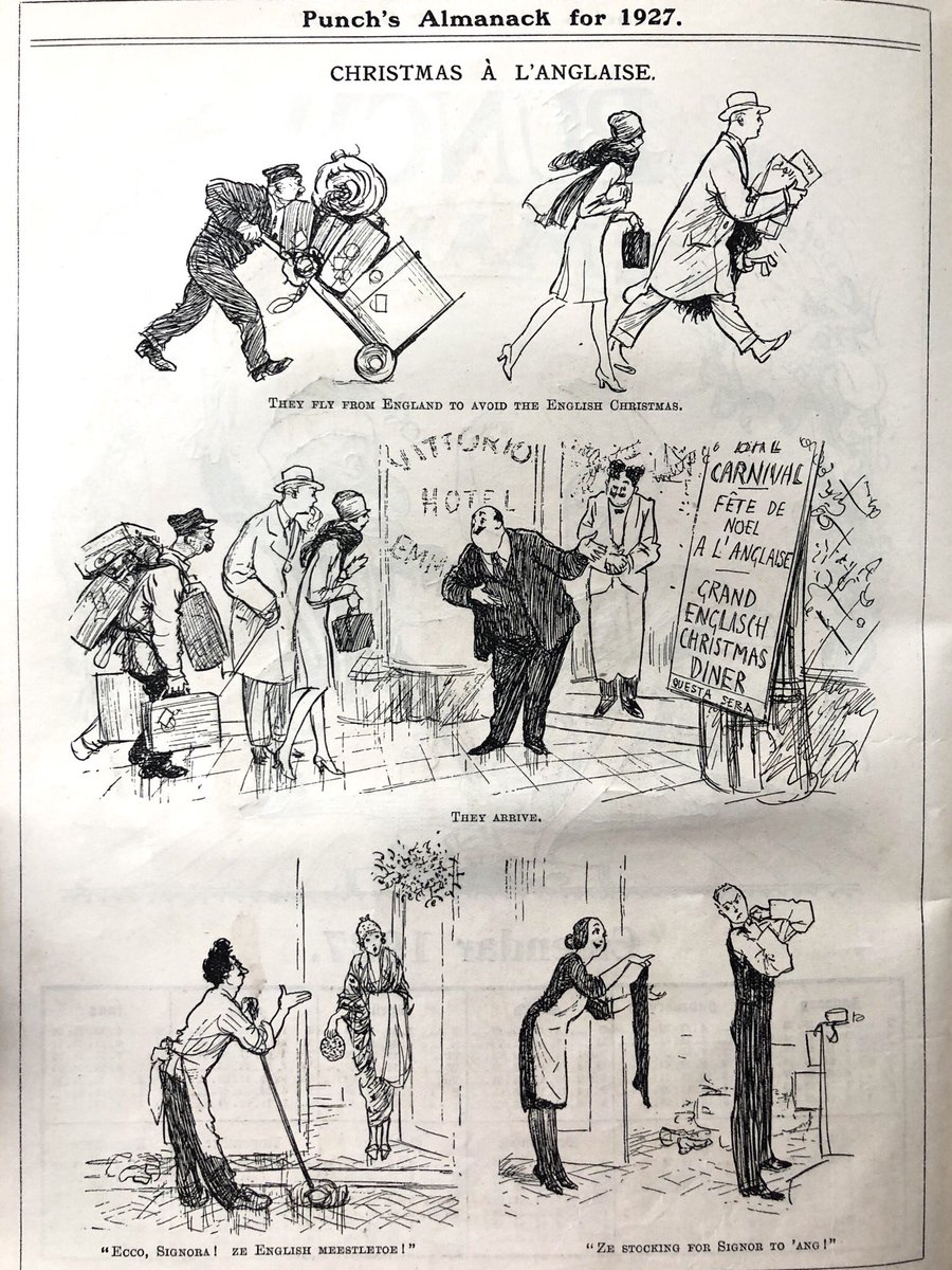 Ze plom pudang!
« Christmas à l'anglaise », E. H. Shepard, 1927 